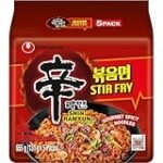 Vergleich: Shin Ramyun Stir Fry - Deluxe asiatische Produktanalyse